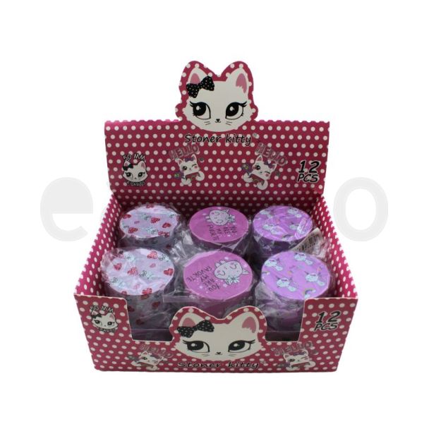 4-Part Metal Handmuller 'Stoner Girl' Design - Assorted 