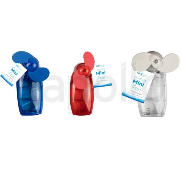 Oxycool Mini Hand-Held Fan PDQ - Assorted
