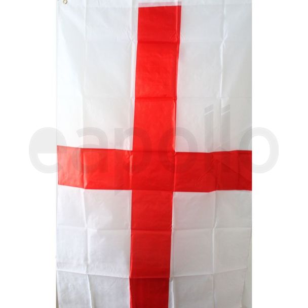 St. George Flag Cape With Eyelets - 90 x 150cm 