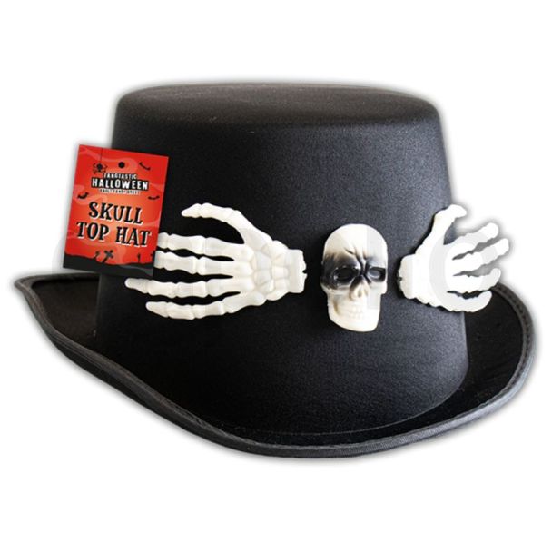 Adult Skull Top Hat