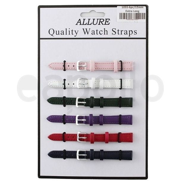 Wholesale allure extra long plain leather watch straps
