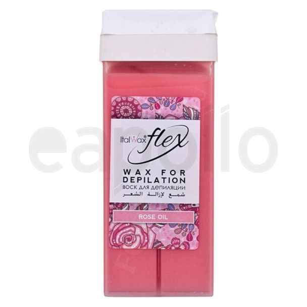 Italwax Flex Wax For Depilation-Rose Oil  (100ml)