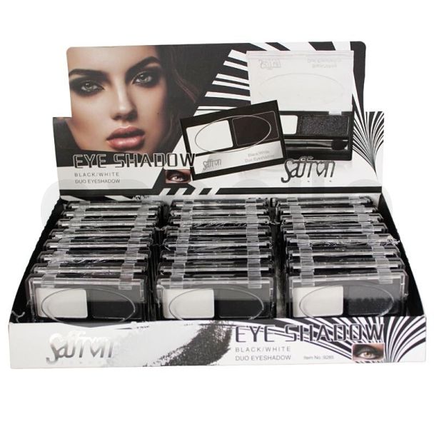 Saffron Black & White Duo Eyeshadow 