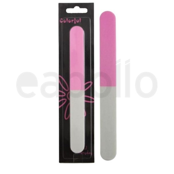Colorful Pink & White Nail File 