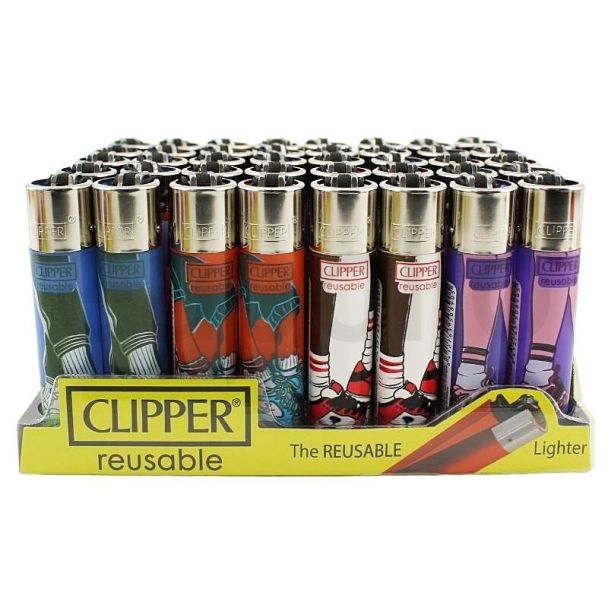 Clipper Lighters "Urban Life" Design - Assorted 