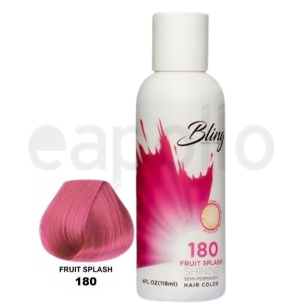 Bling Shining Semi-Permanent Hair Dye- Fruit Splash (180) 
