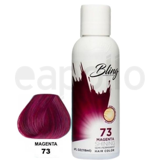 Bling Shining Semi-Permanent Hair Dye- Magenta (73)
