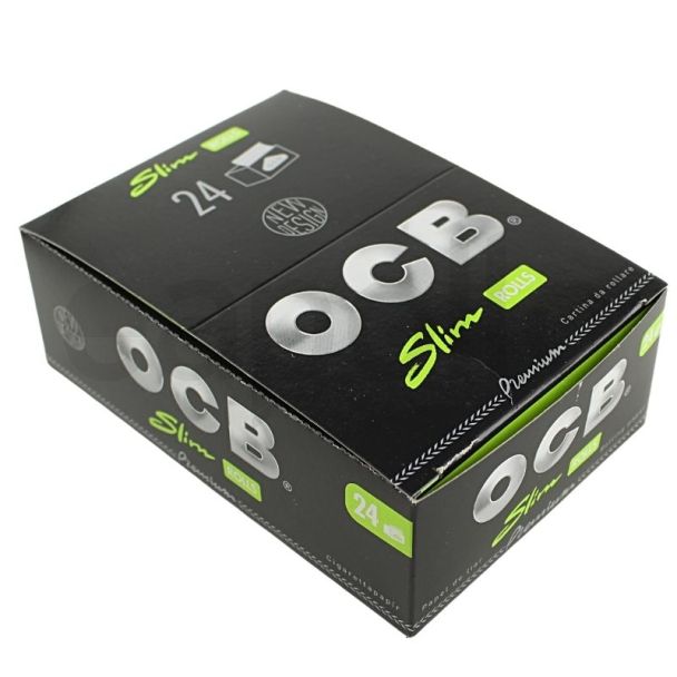 Wholesale OCB Premium 24 Slim Rolls R-Paper