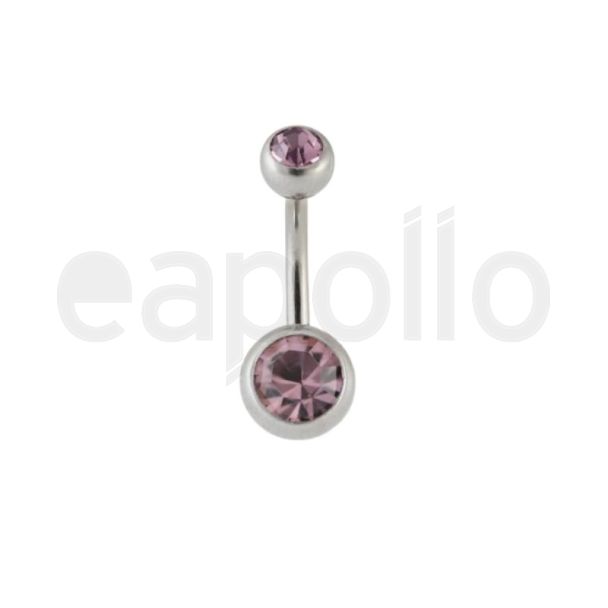 Diamante Belly Bar