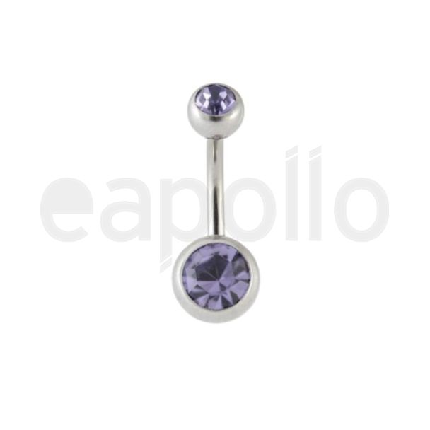 Diamante Belly Bar