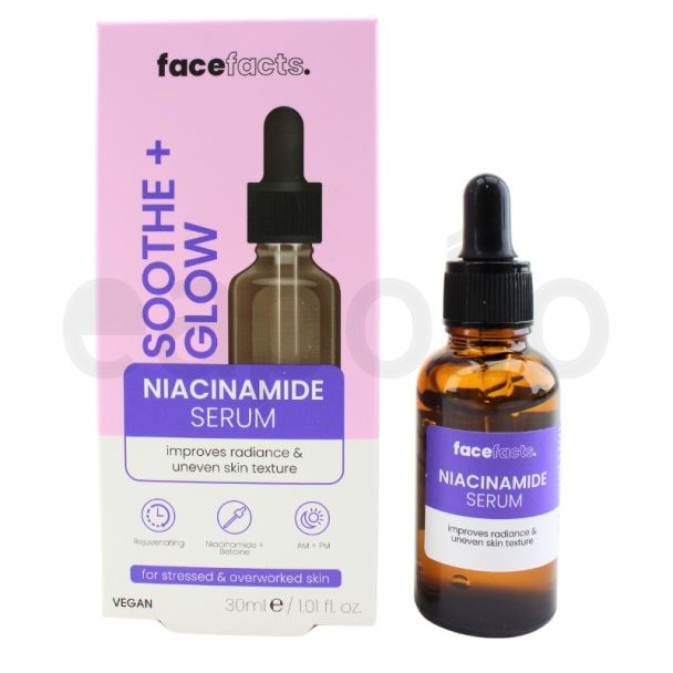 Face Facts Soothe + Glow Niacinamide Serum - 30ml  