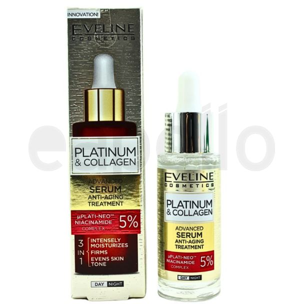 Eveline Platinum & Collagen Advanced Serum - 30ml