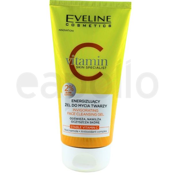 Eveline Vitamin C Skin Specialist Invigorating Face Cleansing Gel- 150ml
