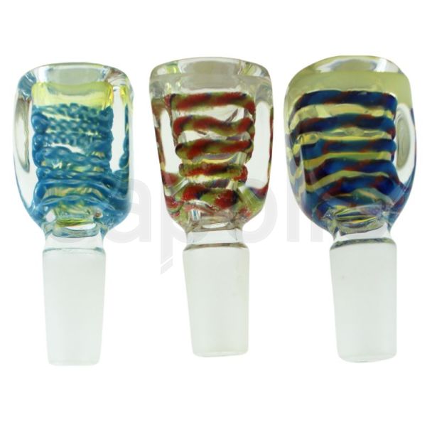 'Hip to Be' Square Glass Cone - Assorted (14.4mm)