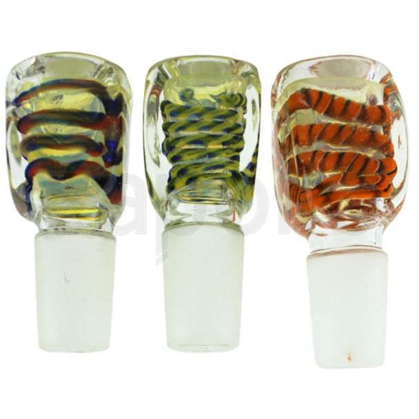 'Hip to Be' Square Glass Cone - Assorted (18.8mm)