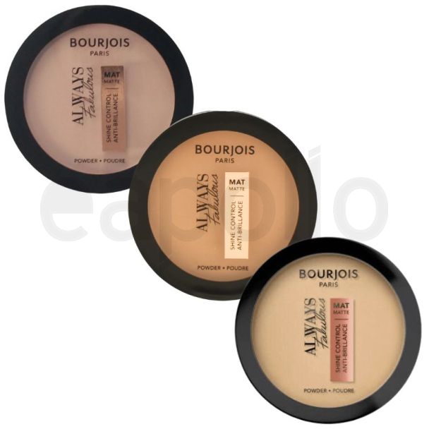 Bourjois Always Fabulous Mattifying Powder - Assorted