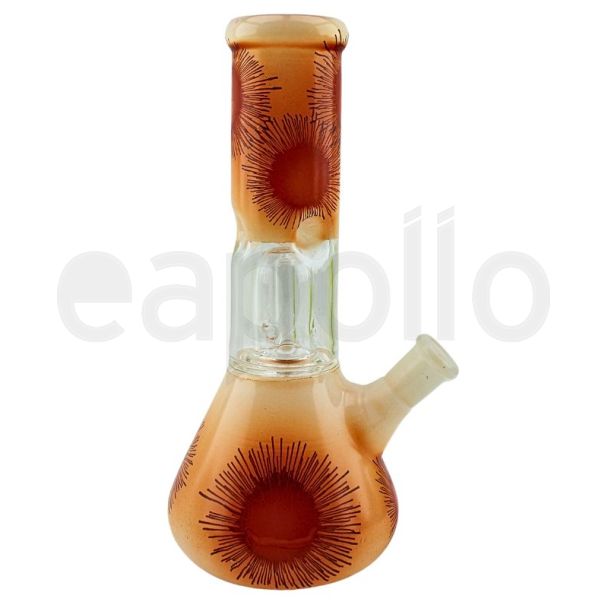 Sun Design Glass Waterpipe (8 inch) - Assorted