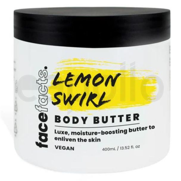 Face Facts Lemon Swirl Body Butter - 400ml