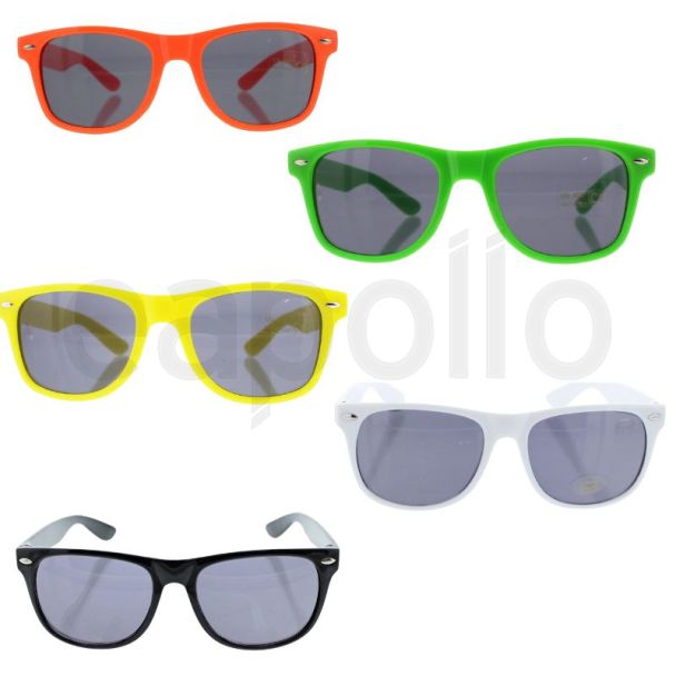 Adults UV400 Wayfarer Sunglasses - Assorted