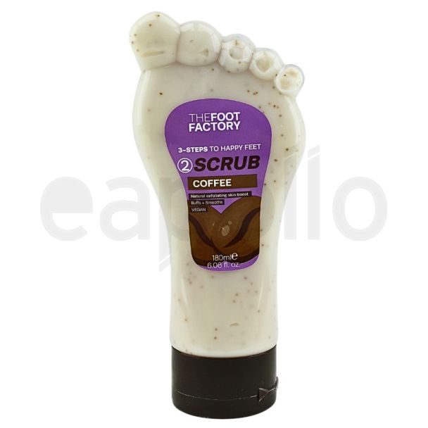 
The Foot Factory Foot Scrub - Coffee
