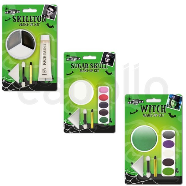 Halloween Characters Make Up Kit - Assorted