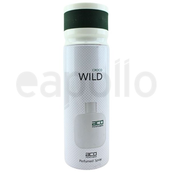 Aco Perfumes Men's Perfumed Spray - Croco Wild (200ml) 