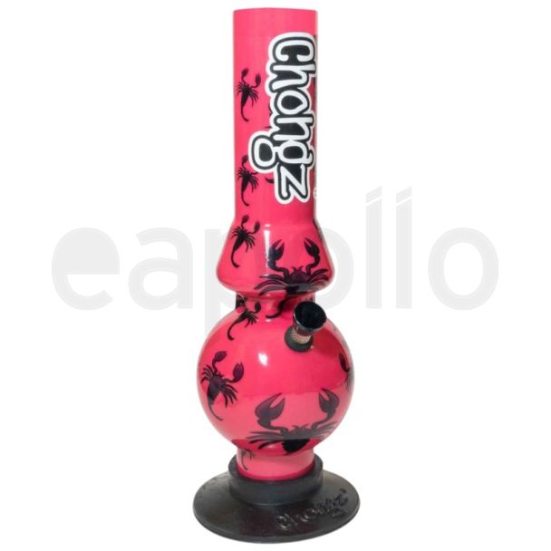 Chongz  "Mr Crab" Acrylic Bubble Waterpipe - Assorted (12 inch)