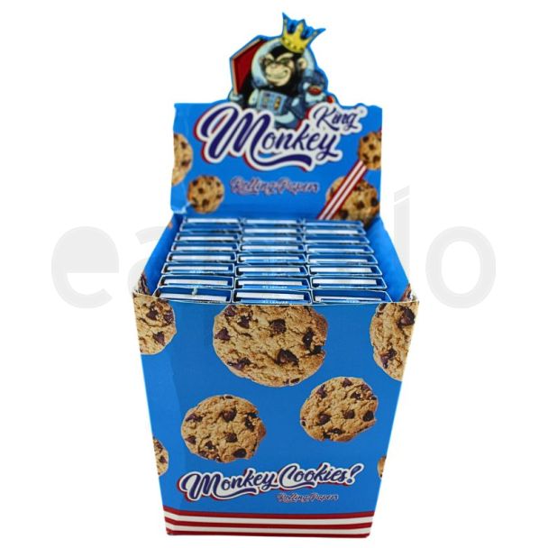 Monkey King Cookie Flavour King Size Slim Paper + Tips 