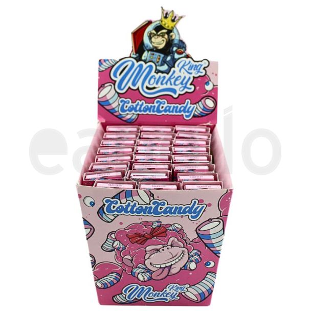 Monkey King Cotton Candy Flavour King Size Slim Paper + Tips 