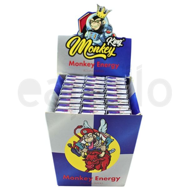 Monkey King Monkey Energy Flavour King Size Slim Paper + Tips 

