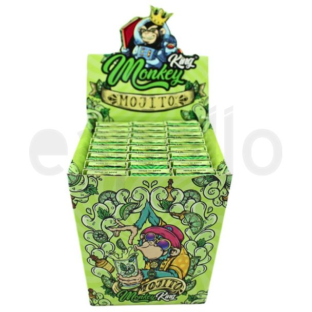 Monkey King Mojito Flavour King Size Slim Paper + Tips 