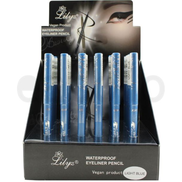 Lilyz Waterproof Twist Eyeliner Pencil - Light Blue