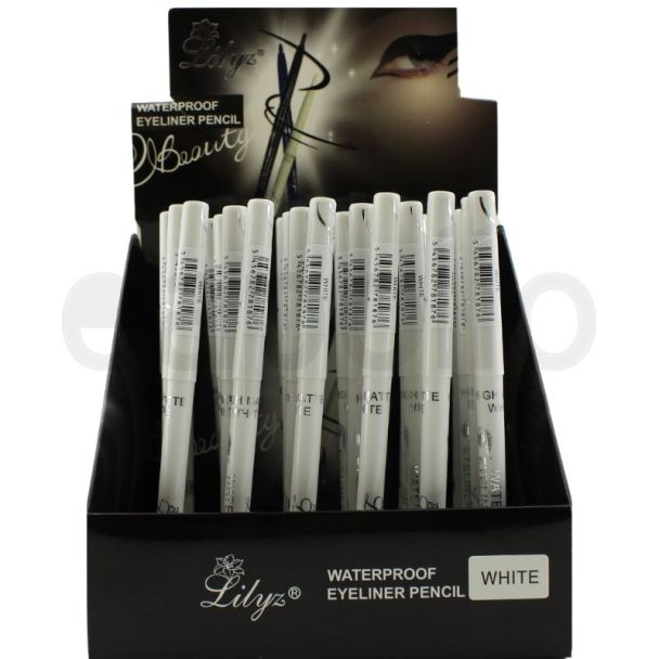Lilyz Waterproof Twist Eyeliner Pencil - White