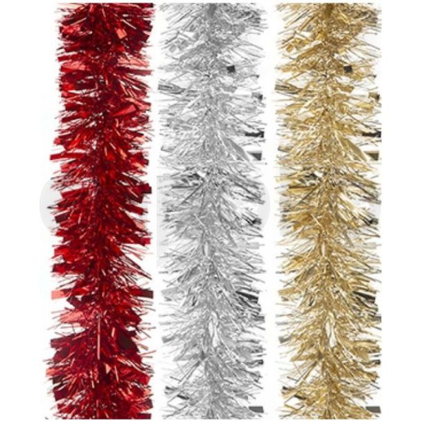 Christmas Tinsel Thick & Thin - Assorted (2m)