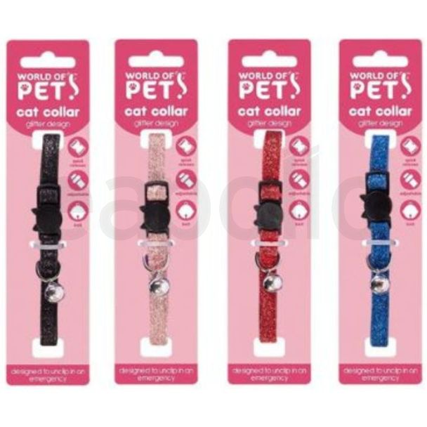 Glitter Cat Collar – Assorted