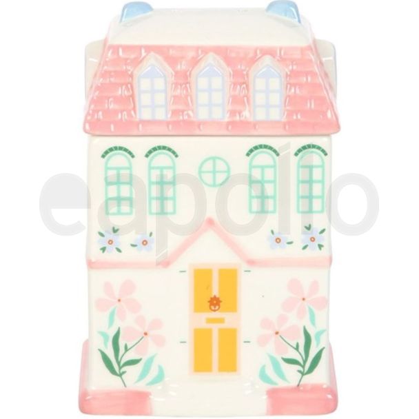 Town House Shaped Oil Burner & Wax Warmer – Pastel Design