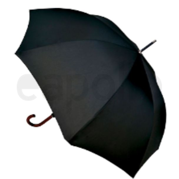 Men's Walker Umbrella – Plain Black