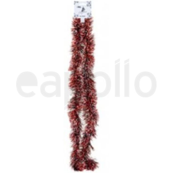Christmas Tinsel Snow-Tipped — Assorted (2m)