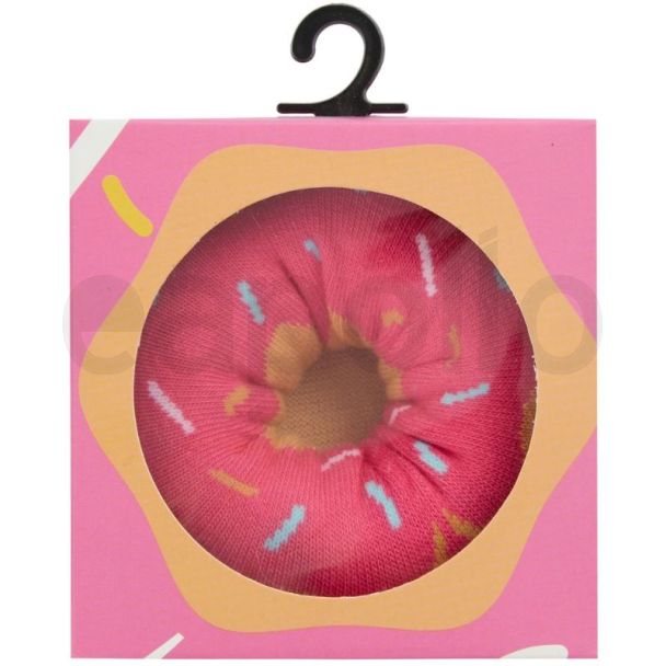 Ladies Donut Style Cotton Rich Socks