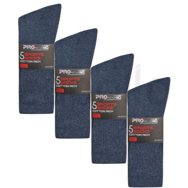 Men's Pro-Tonic Active Sportswear Sport Socks – Assorted
