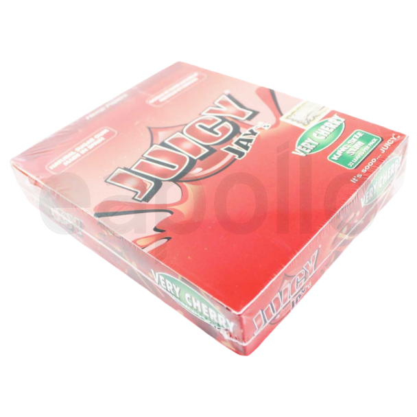 Wholesale Juicy Jay's King Size Slim Flavoured R-Paper - Very Cherry