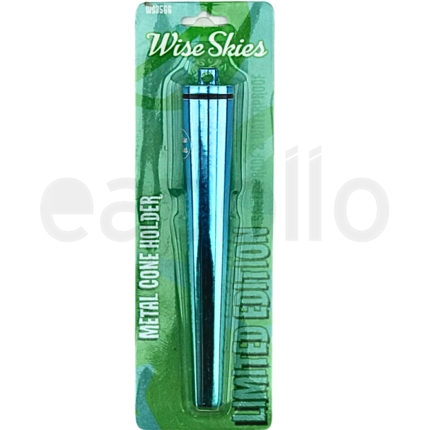Wise Skies Gradient Metal Cone Holder - Blue and Green