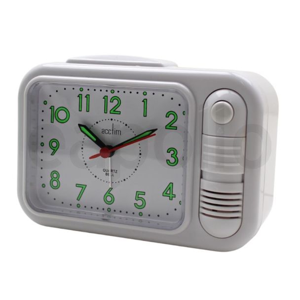 Wholesale Acctim Sonnet Alarm Clock - White