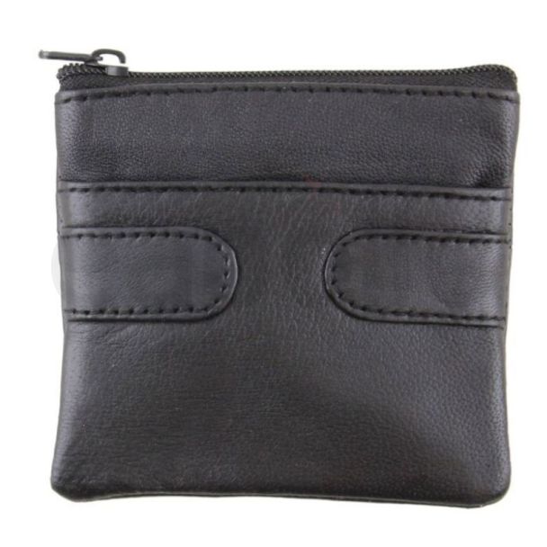 Wholesale Genuine Leather 2 Compartments Coin Purse 