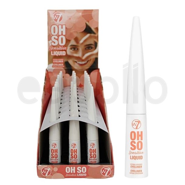 W7 Oh So Sensitive Liquid Eyeliner 