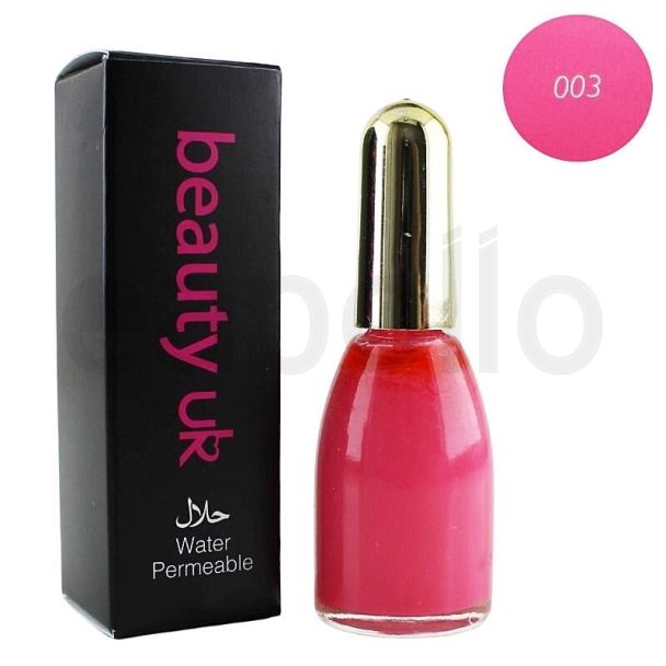 Wholesale Beauty Uk Water Permeable Halal Nail Polish-003