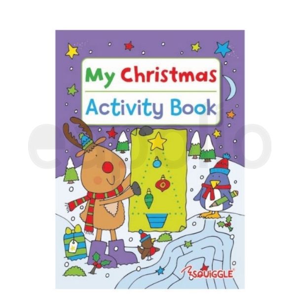 Christmas Activity & Colouring Book – A4 Size