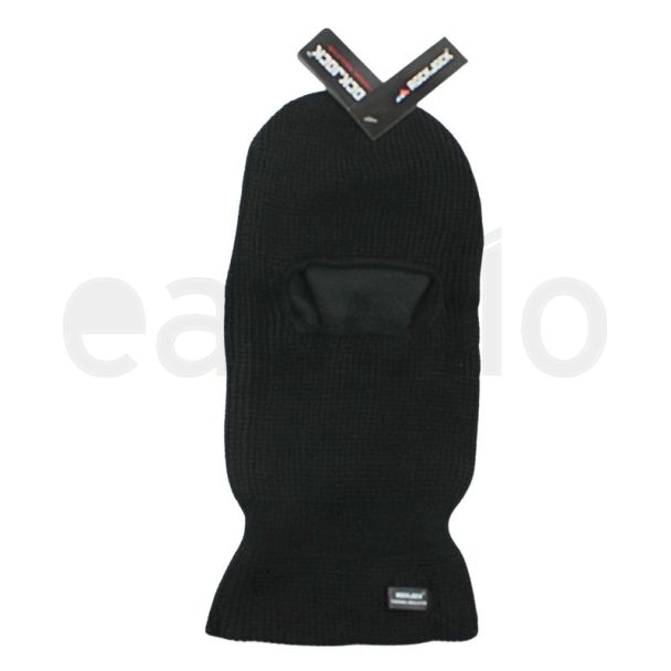 Rockjock Thermal Insulated 1 Hole Balaclava - Black 
