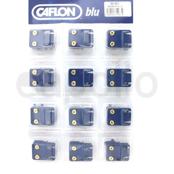 Wholesale Caflon Blu Mini December Gold Blue Zicron Birthstone Studs