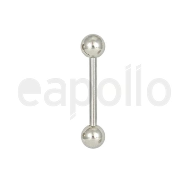 Steel Straight Barbell 